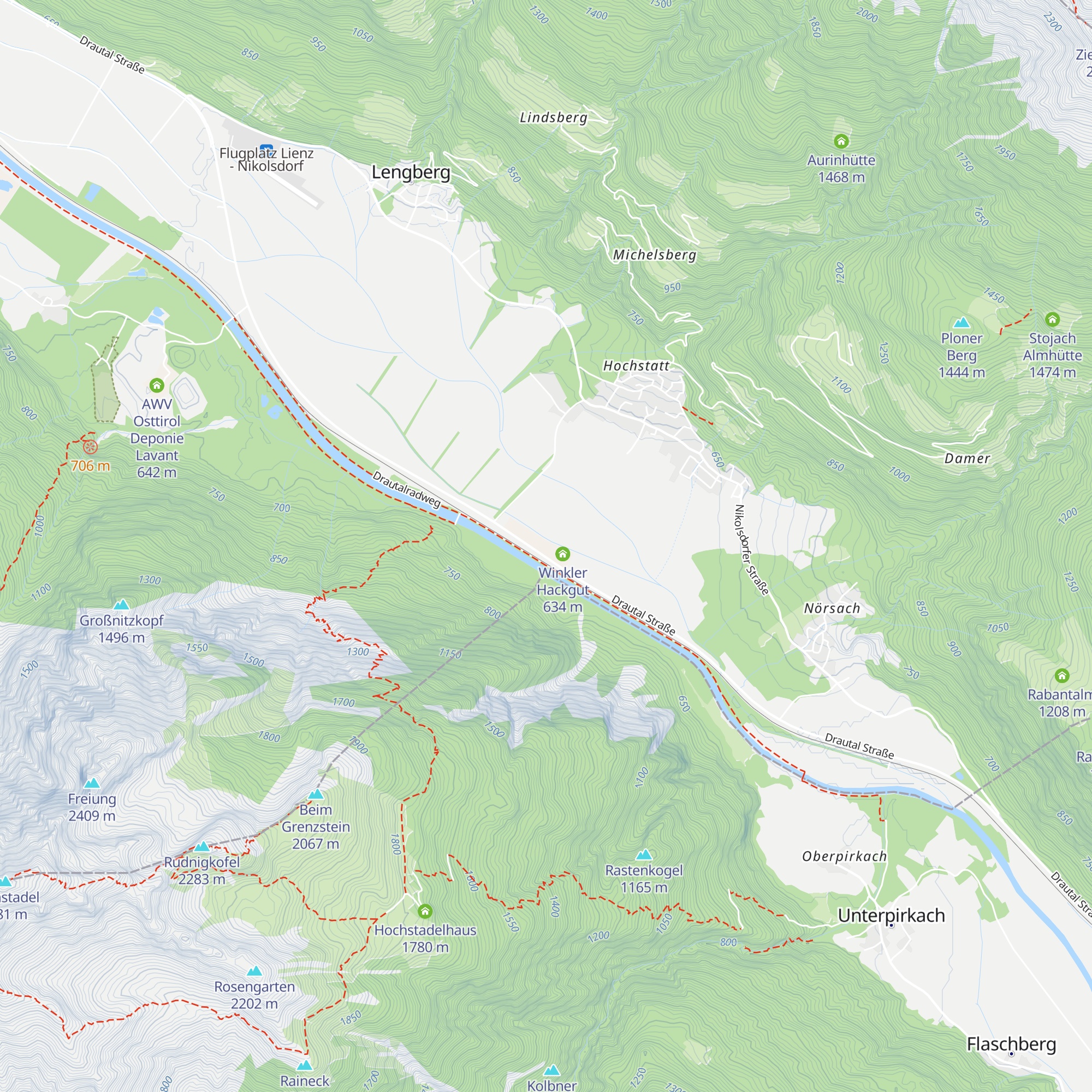 Holzbau Hofer map