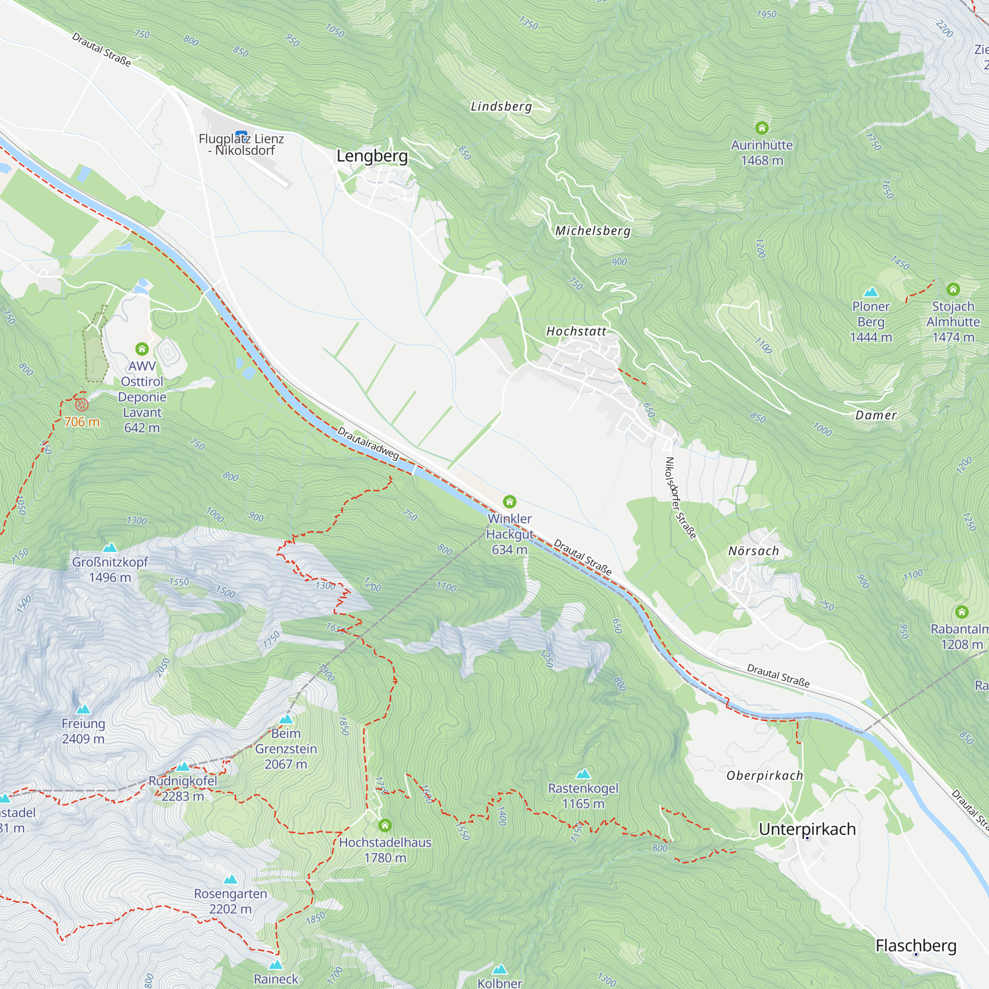 Holzbau Hofer map