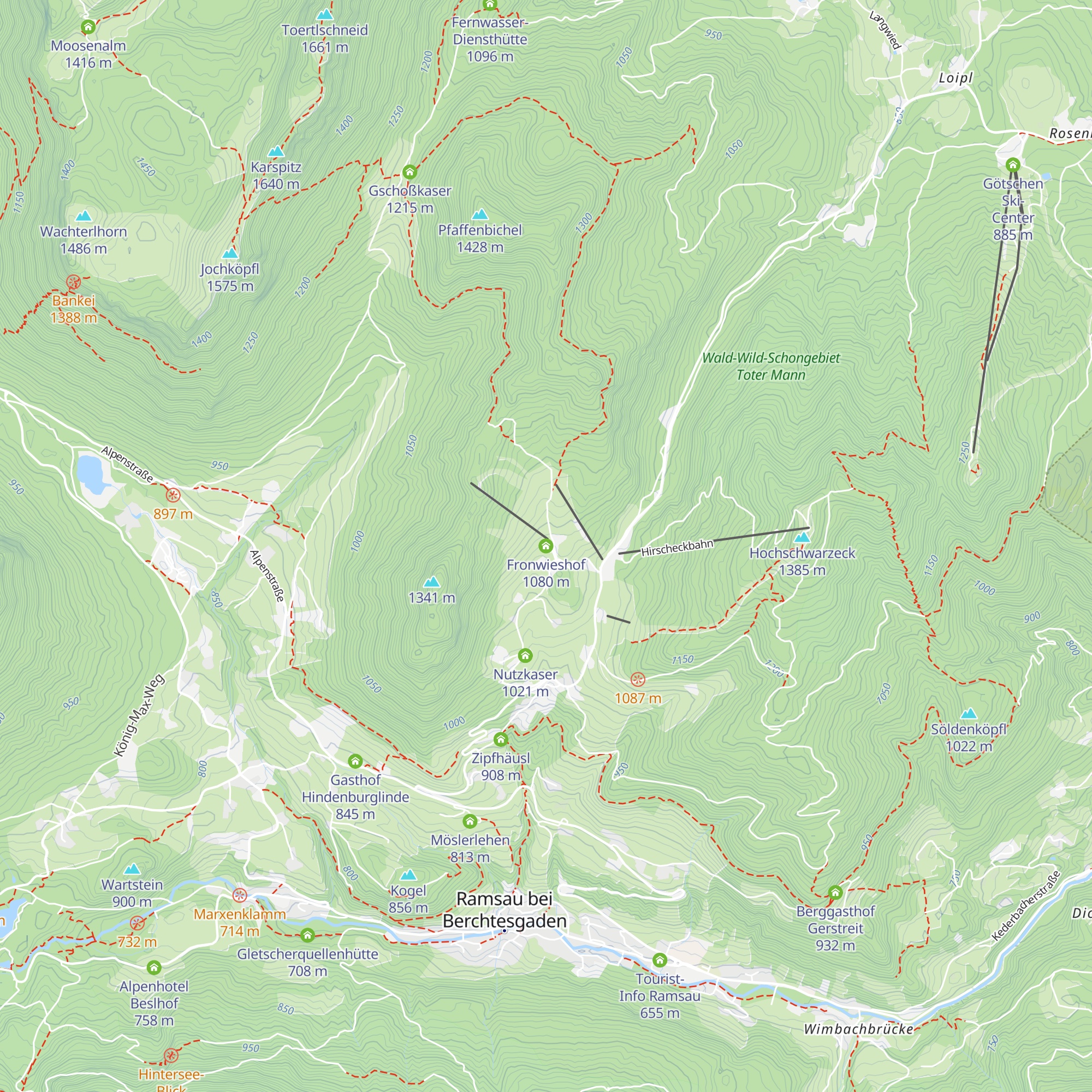 Fronwieshof map