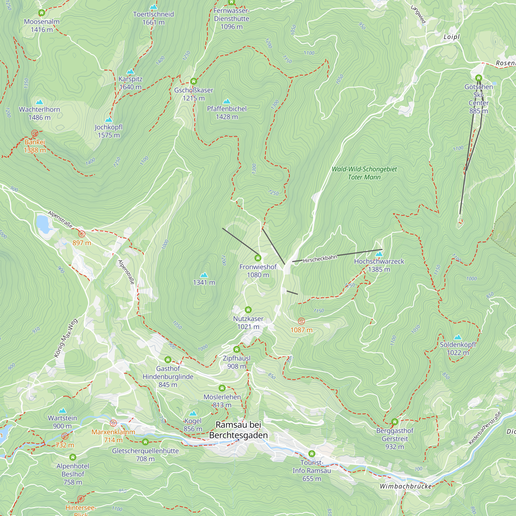 Fronwieshof map