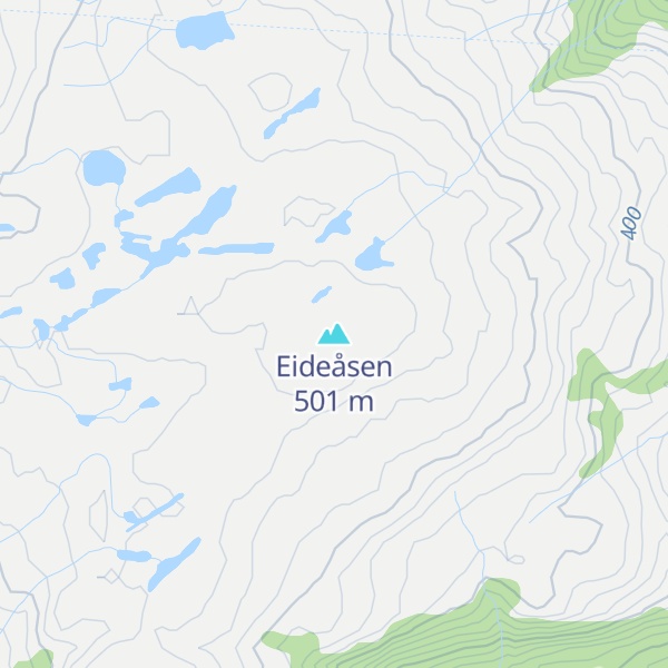 Map of Eideåsen