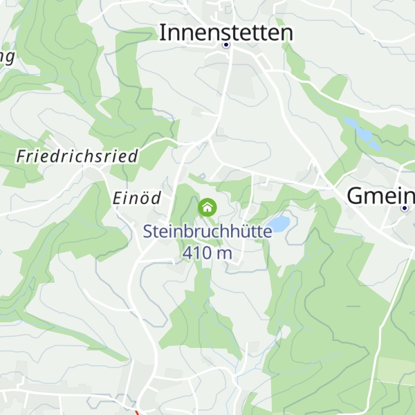 Map of Steinbruchhütte