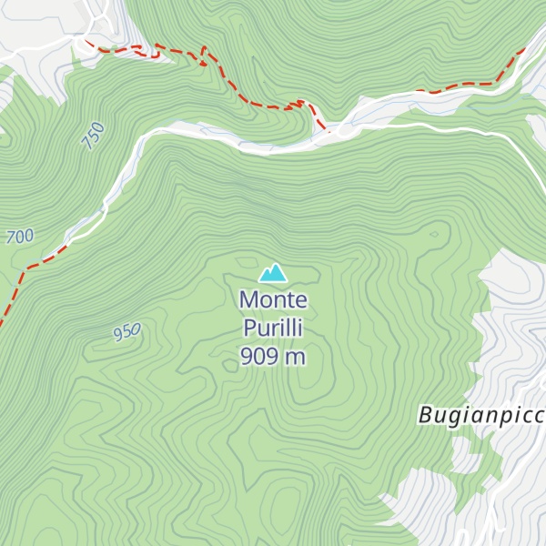 Map of Monte Purilli