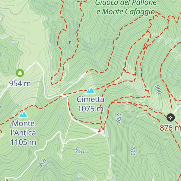 Map of Cimetta