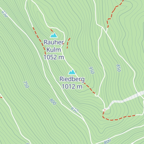 Map of Riedberg