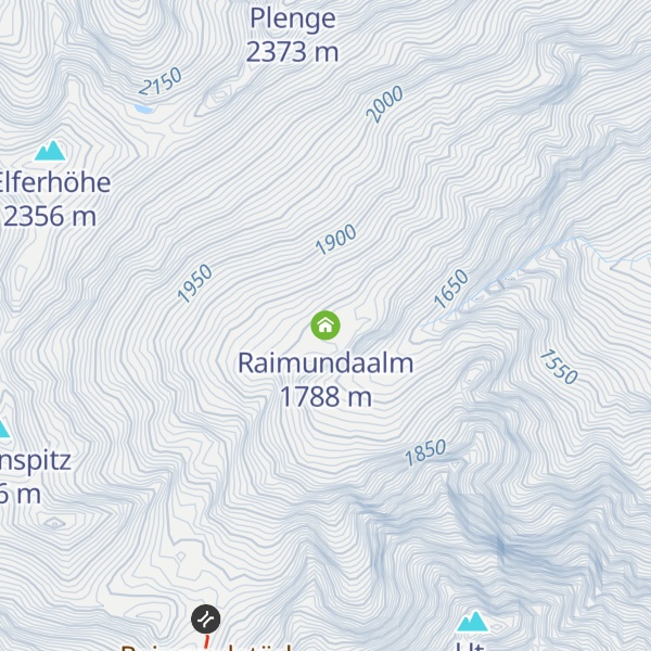 Map of Raimundaalm