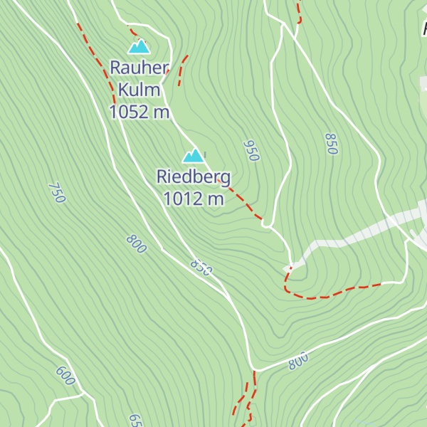 Map of Hirschmannhütte
