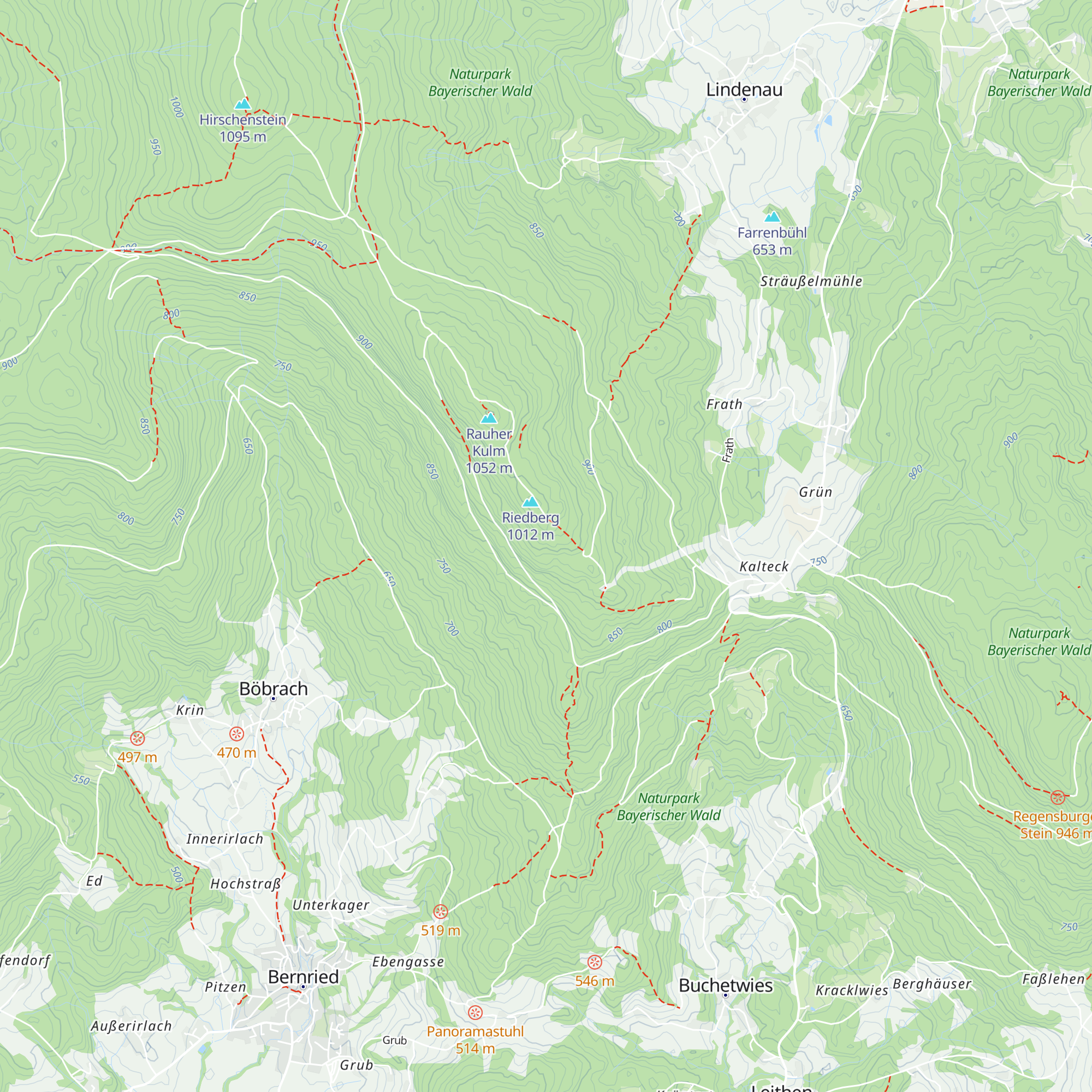 Hirschmannhütte map