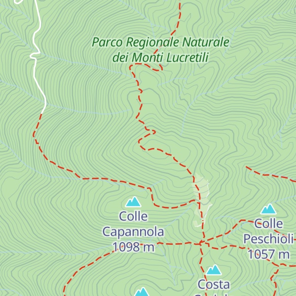 Map of Cima Casarene