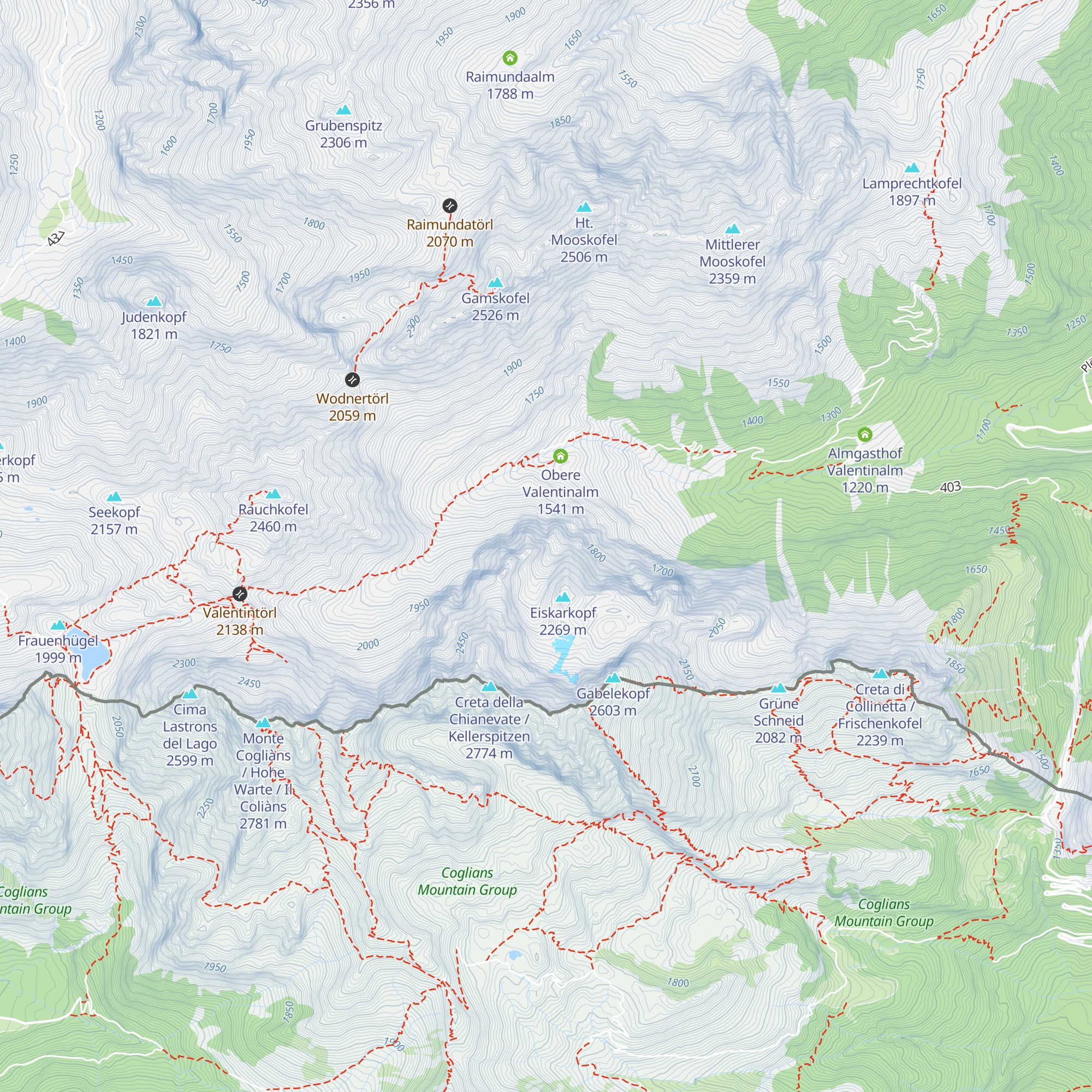 Eiskarbiwak map