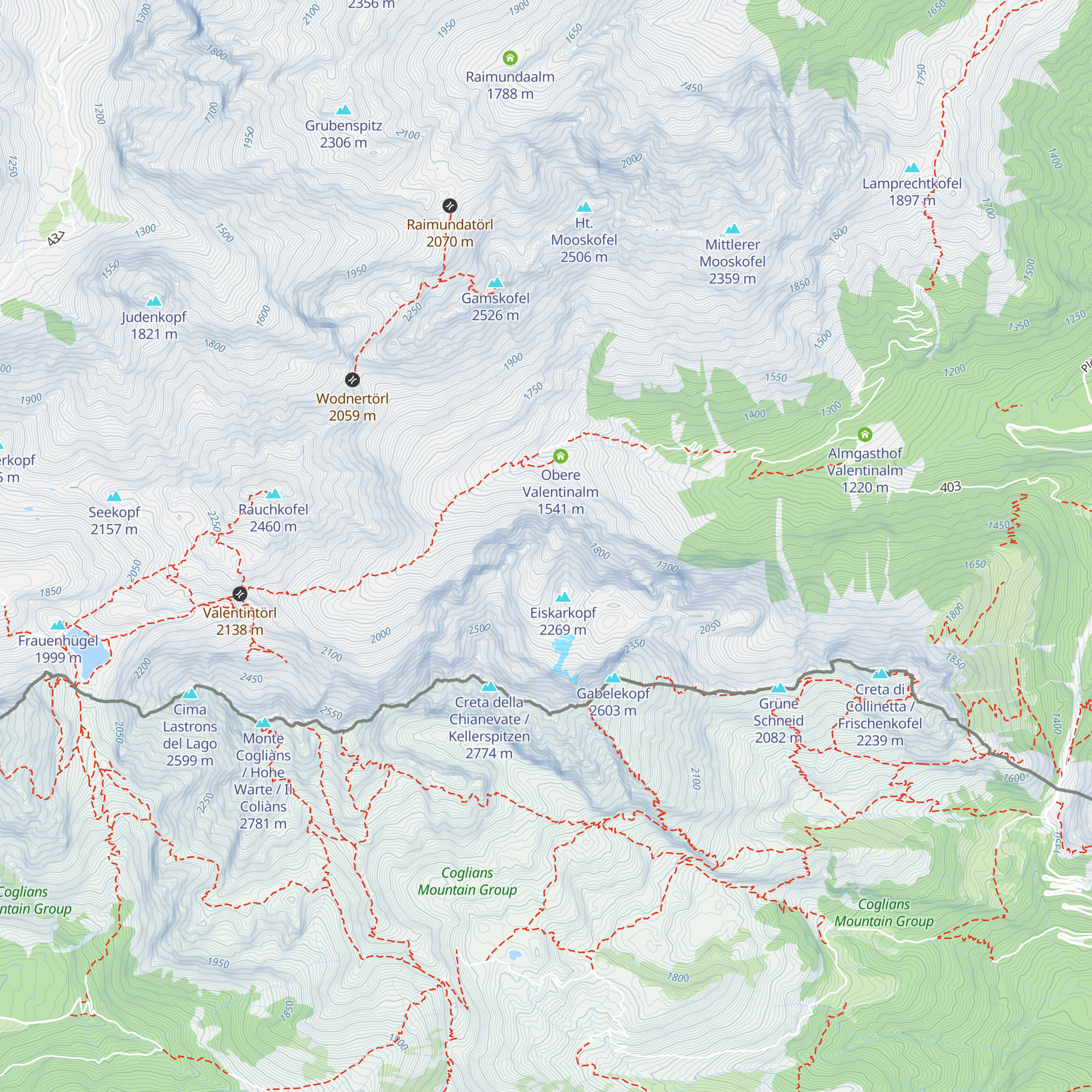 Eiskarbiwak map