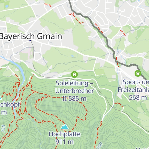 Map of Soleleitung – Unterbrecher II