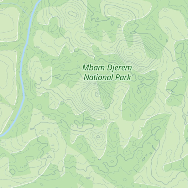 Map of Hosséré Baouàn