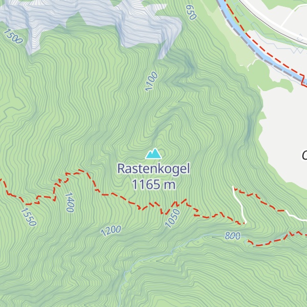 Map of Rastenkogel