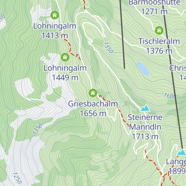 Map of Griesbachalm