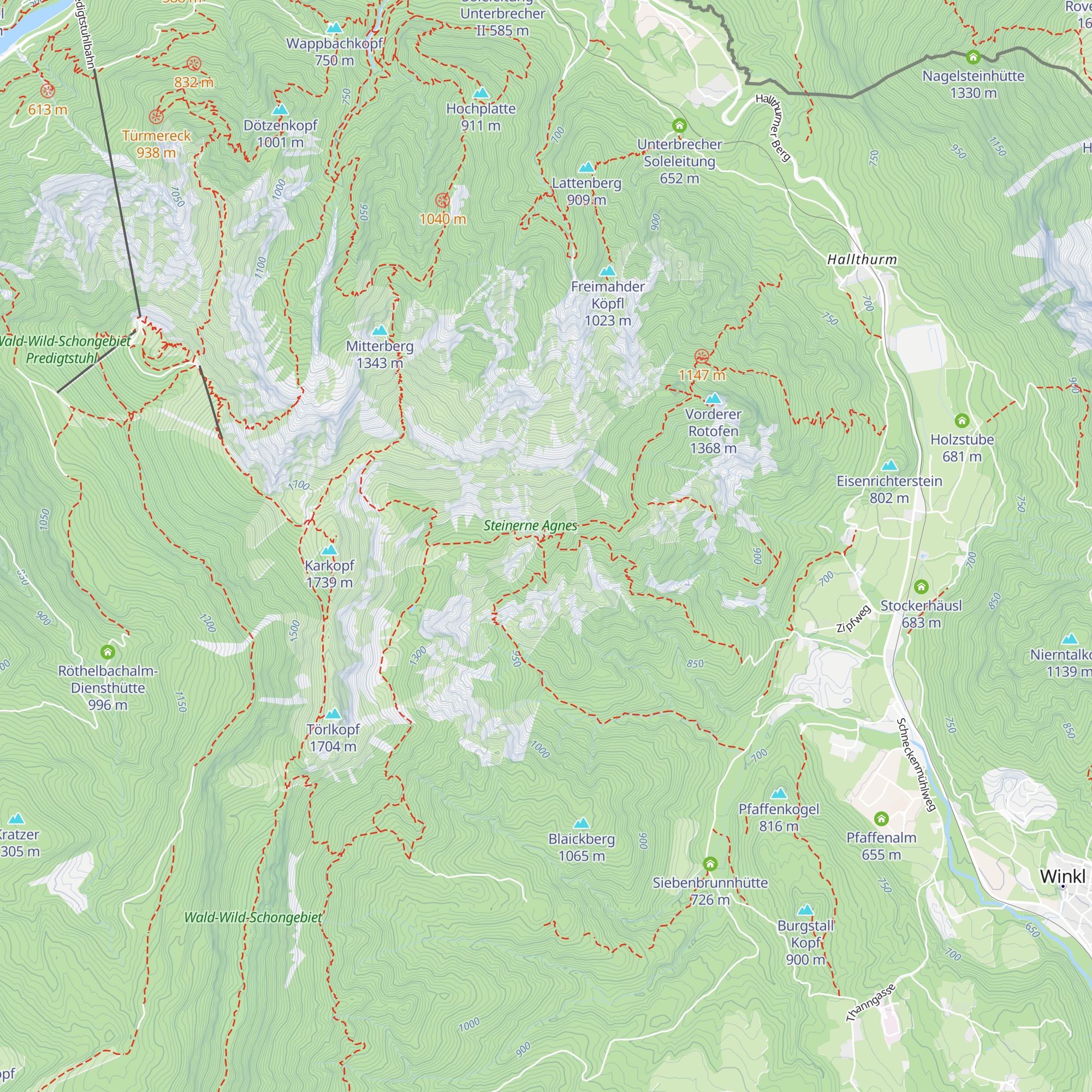 Rotofen-Diensthütte map