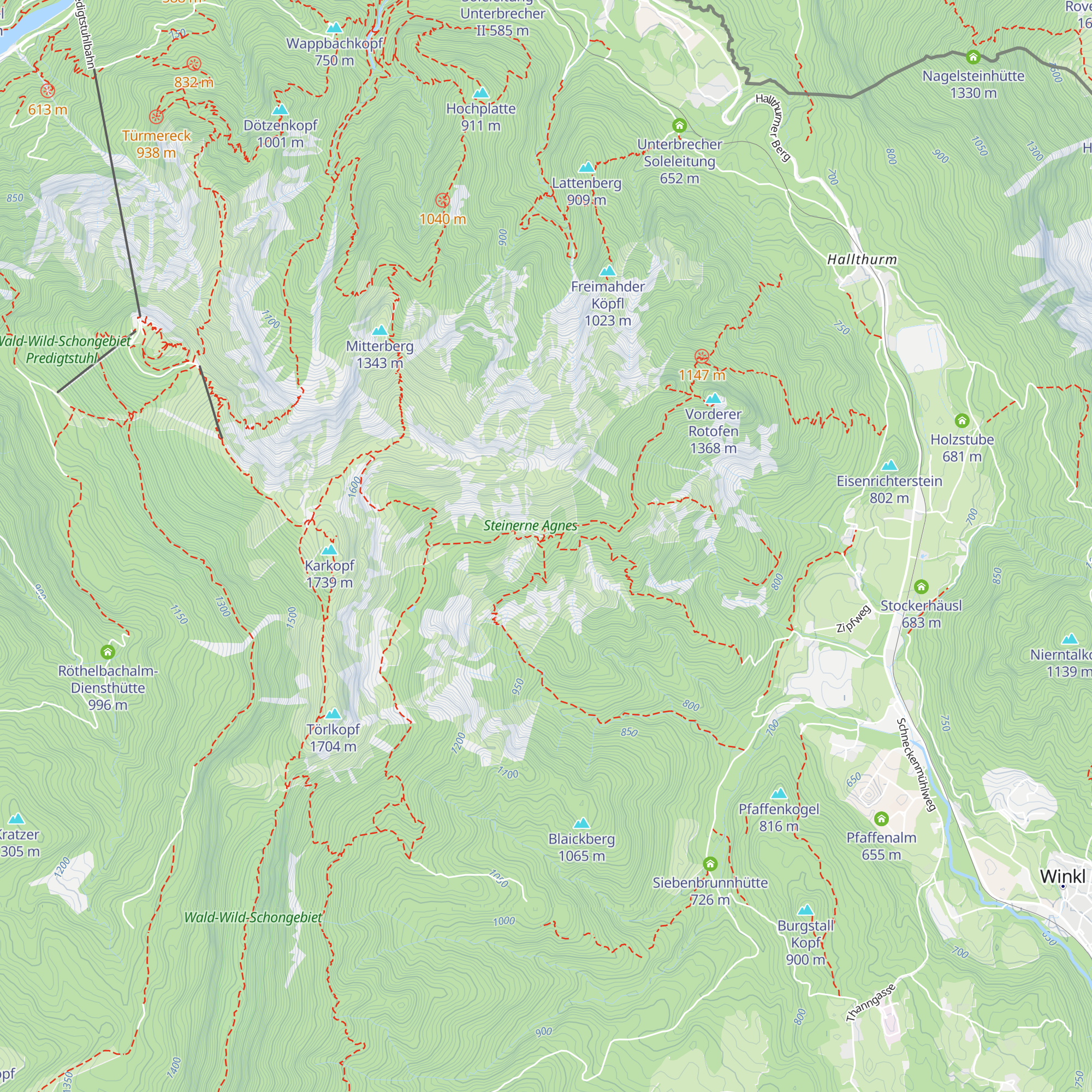 Rotofen-Diensthütte map