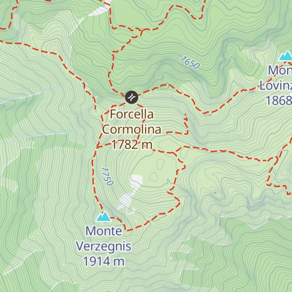 Map of Ricovero Casera Val