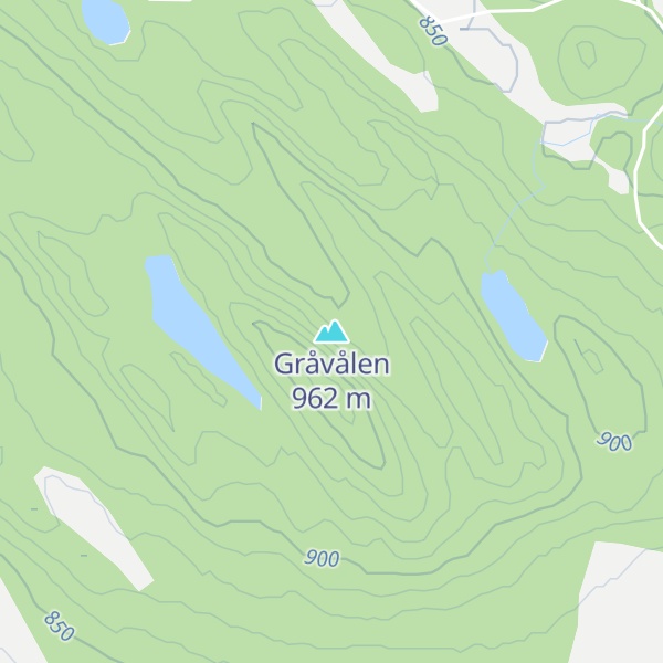 Map of Gråvålen