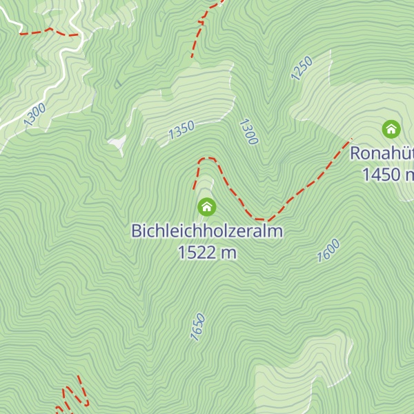 Map of Bichleichholzeralm