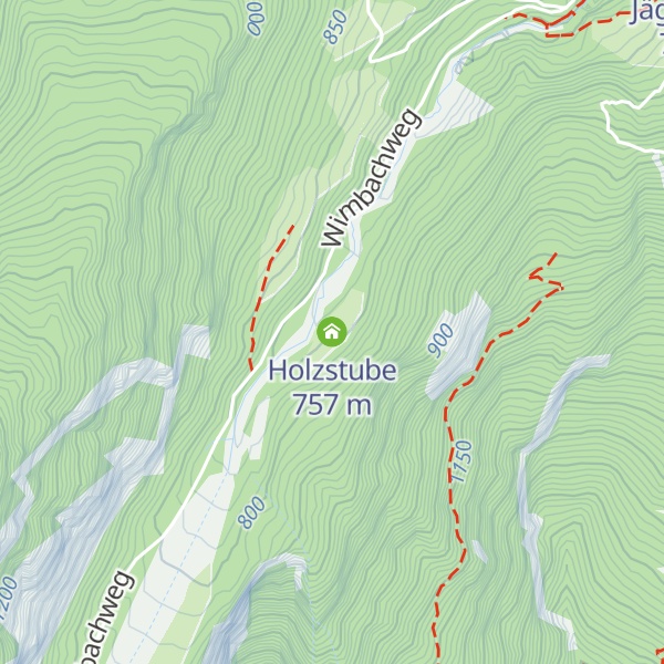 Map of Holzstube