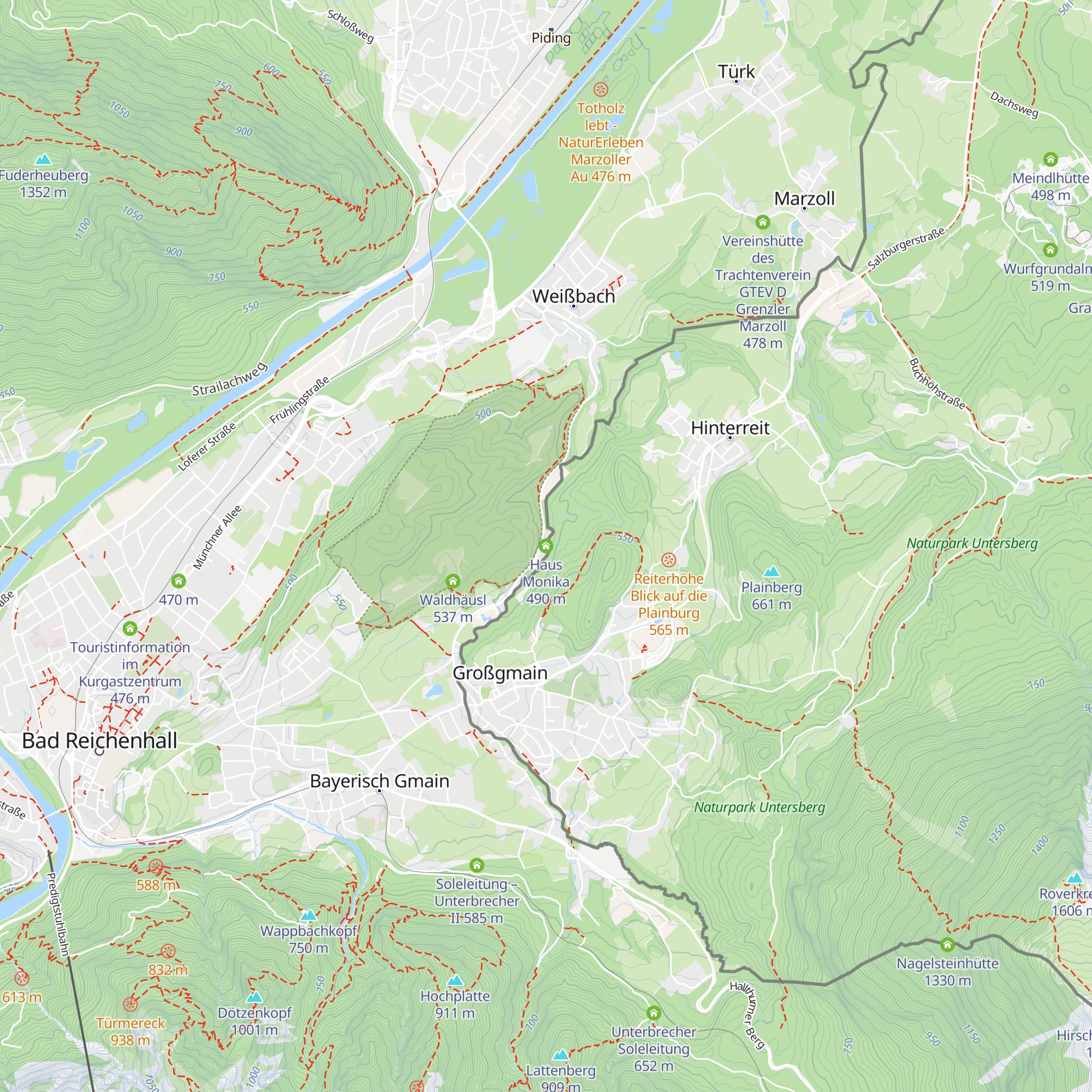 Haus Monika map