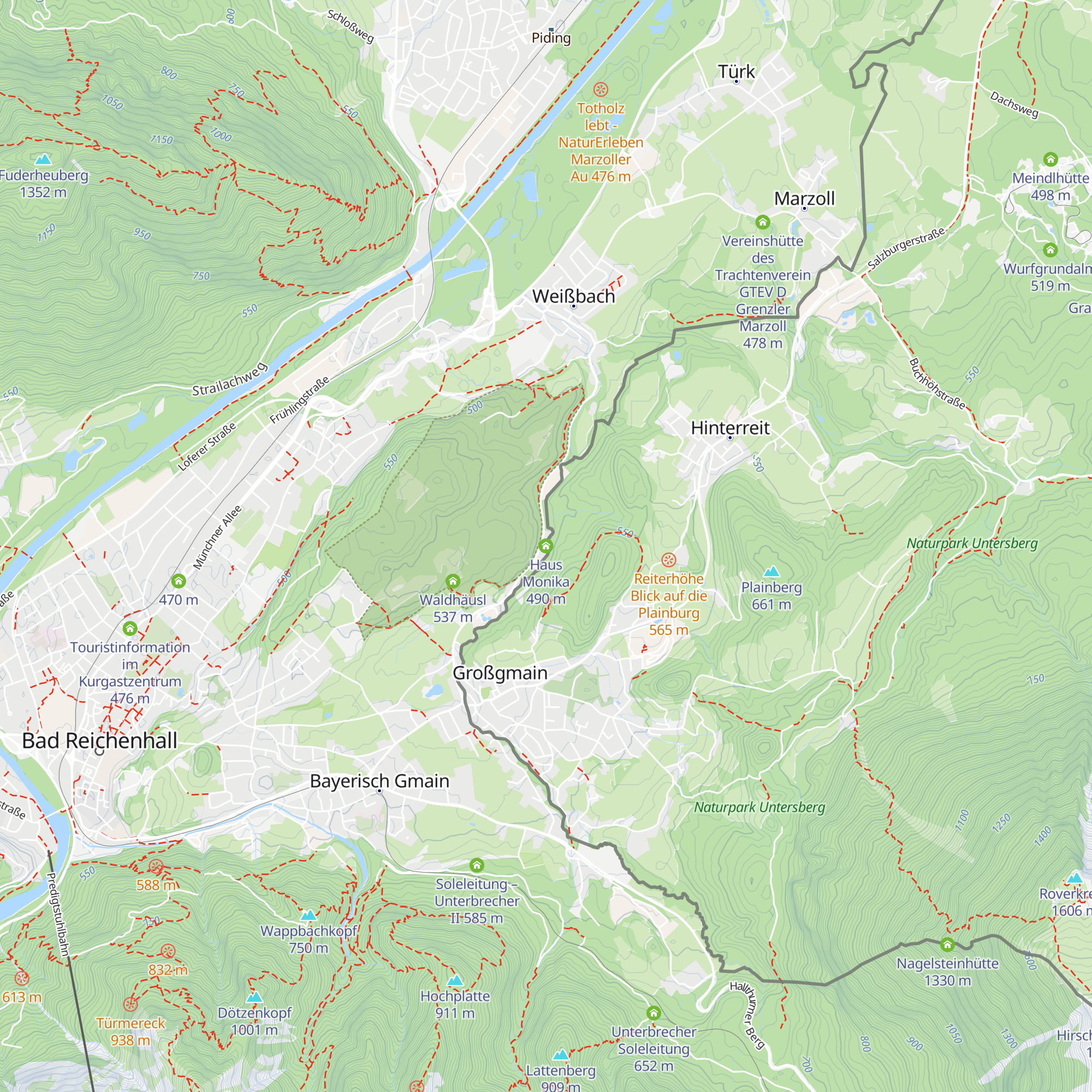 Haus Monika map
