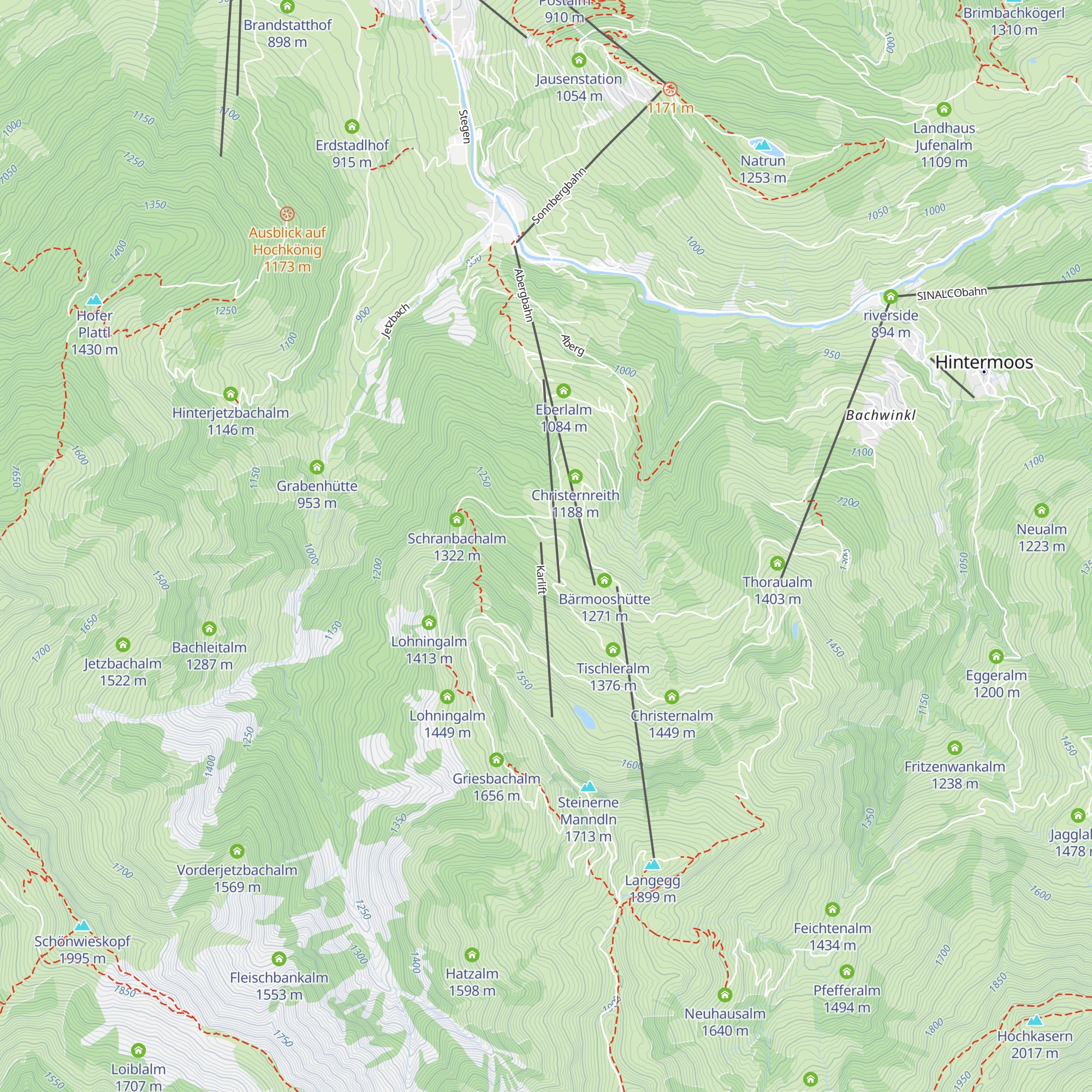 Tischlerhütte map