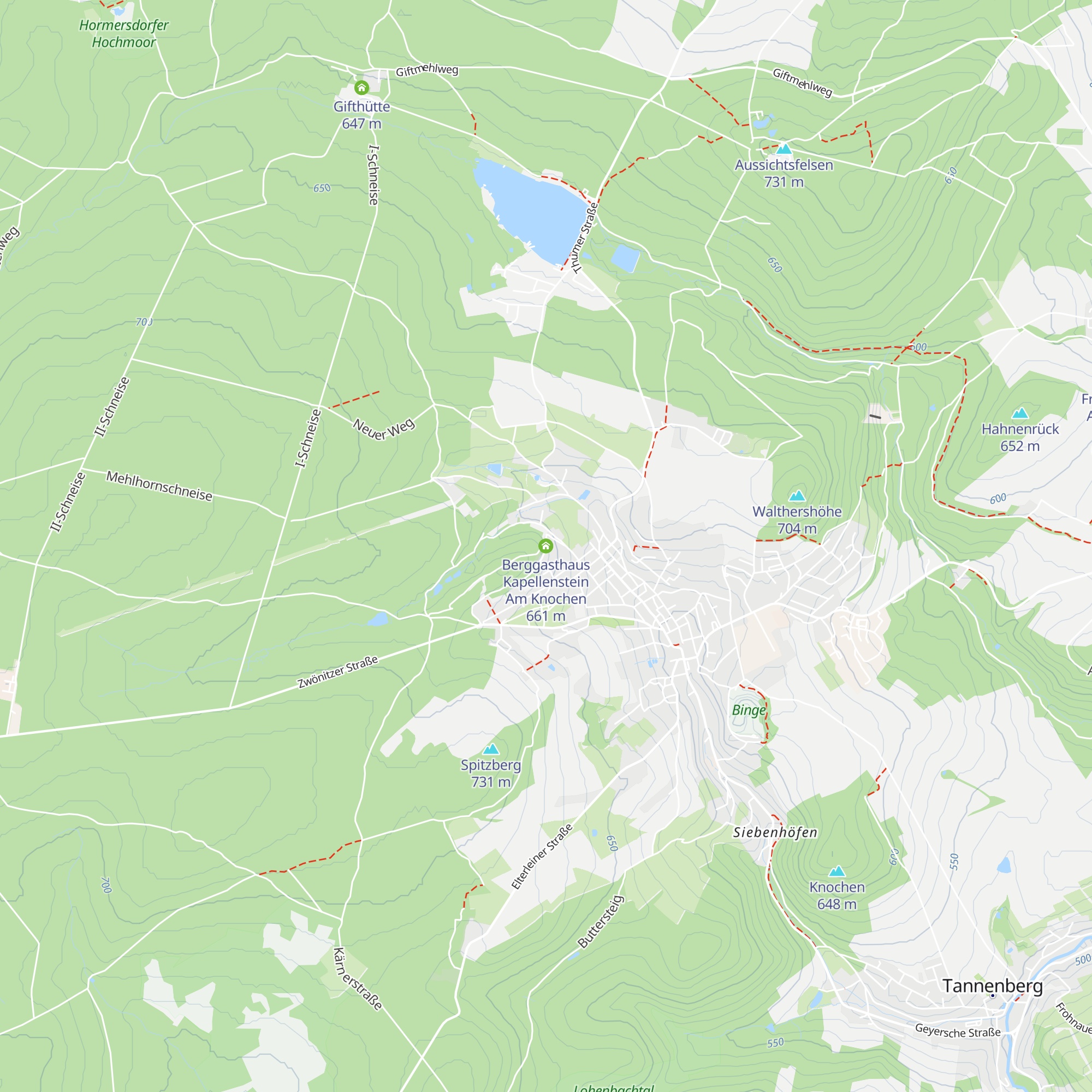 Berggasthaus Kapellenstein Am Knochen map