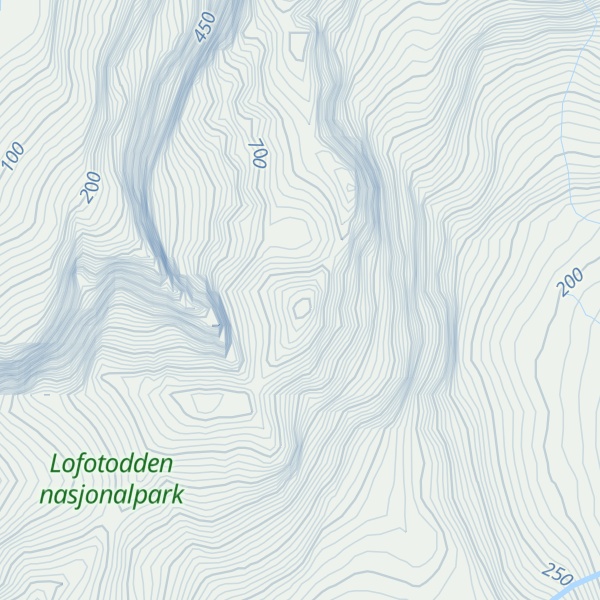 Map of Trolldalstinden