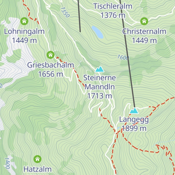Map of Lohningalm