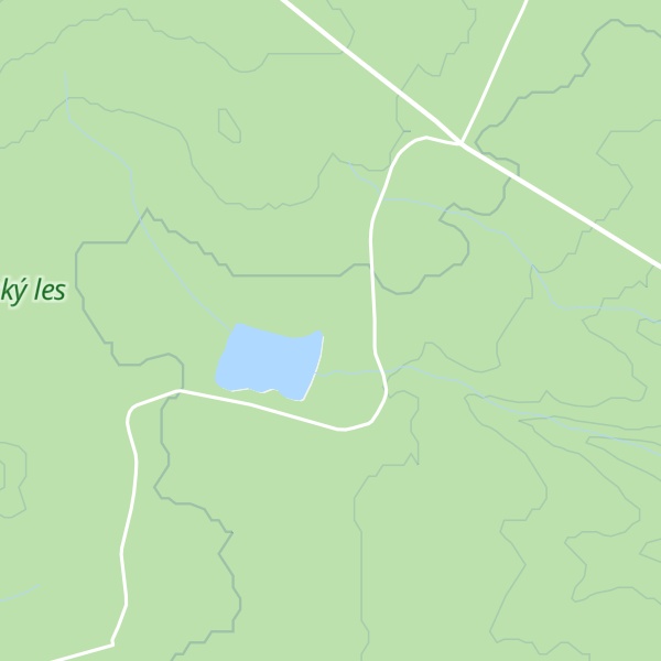 Map of Útulna Nový rybník