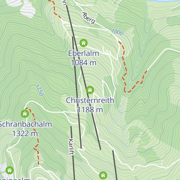 Map of Christernreith