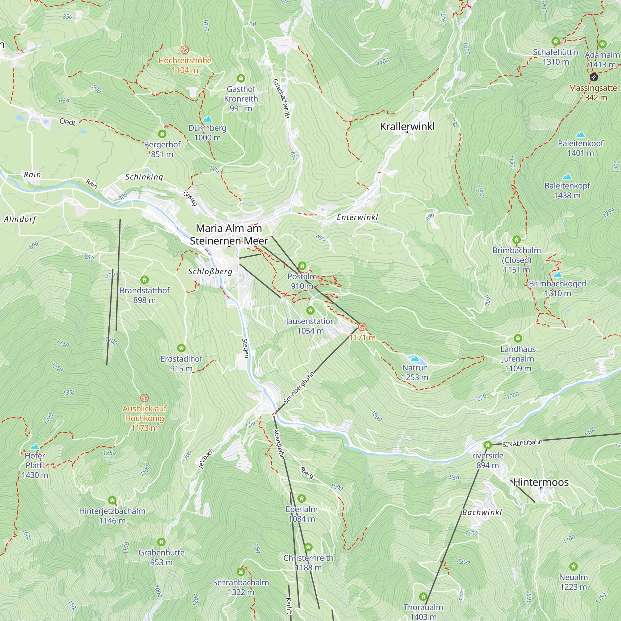 Jausenstation map