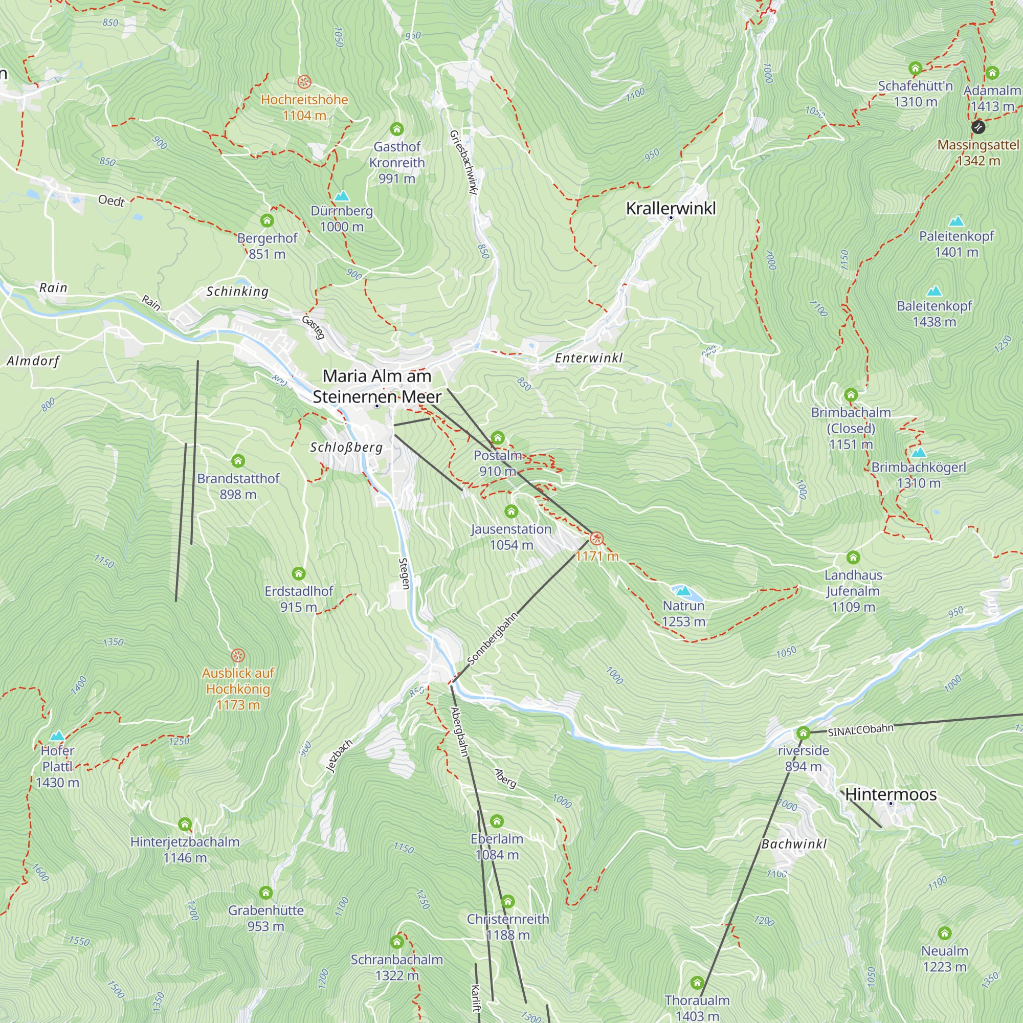 Jausenstation map