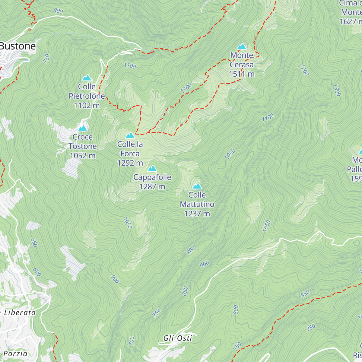 Rifugio Mattutino map