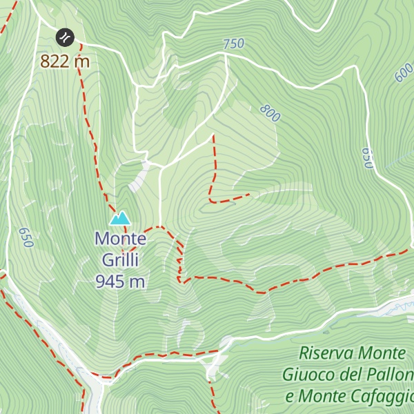 Map of Monte Vernale