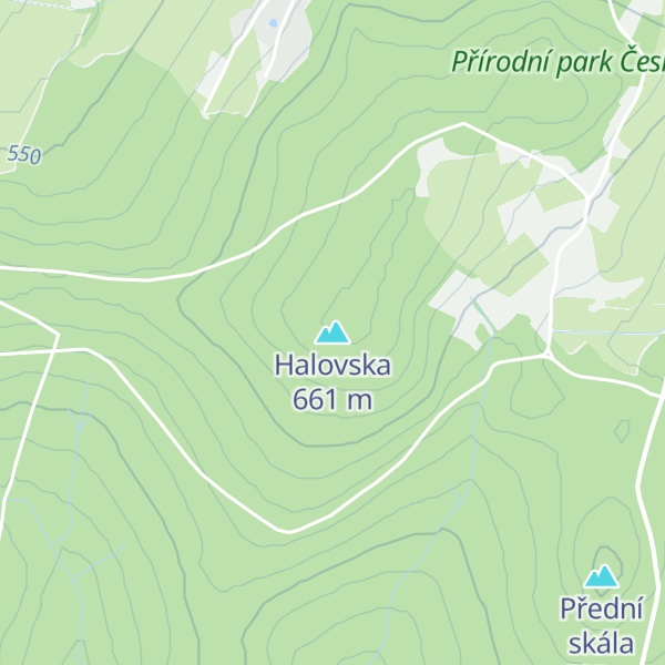 Map of Halovska
