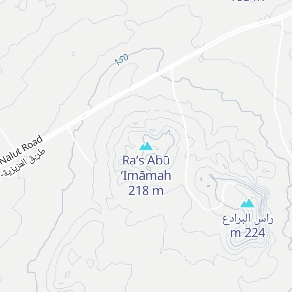 Map of Ra’s Abū ‘Imāmah