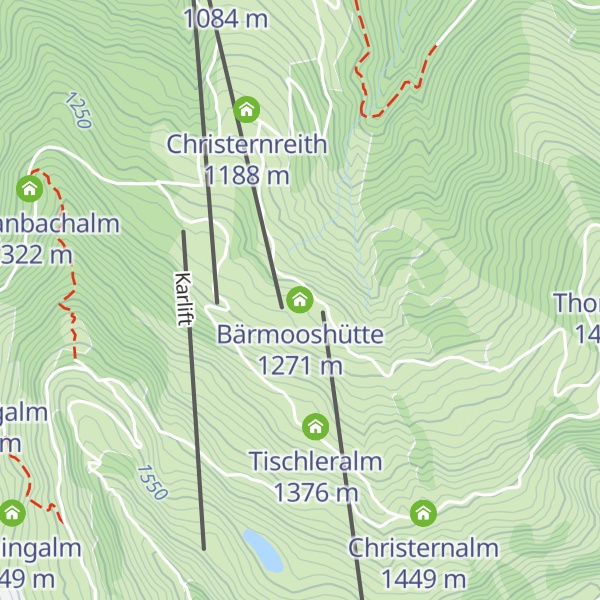 Map of Bärmooshütte