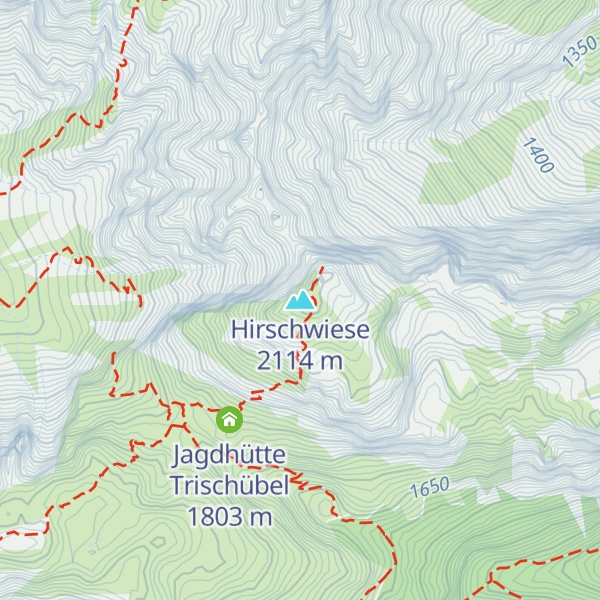 Map of Hirschwiese