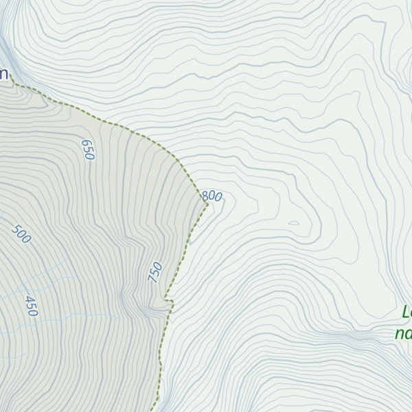 Map of Mengelsdalstinden