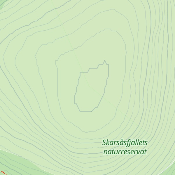 Map of Näsfjället