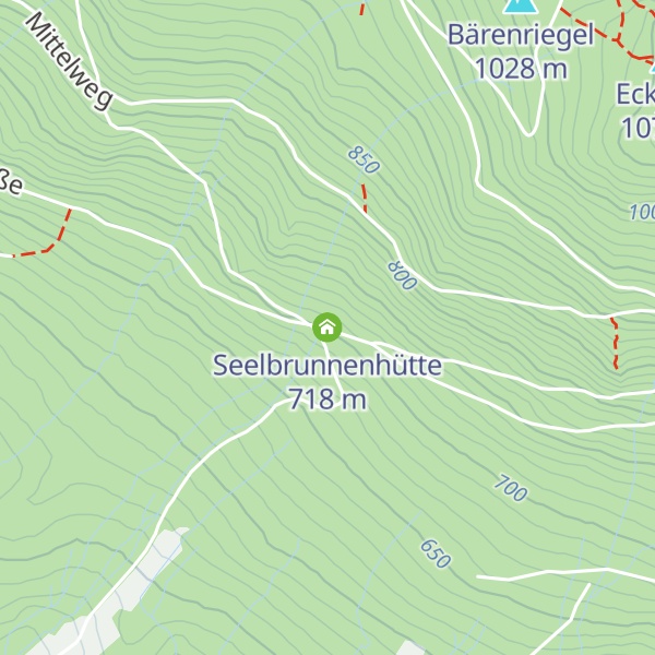 Map of Seelbrunnenhütte