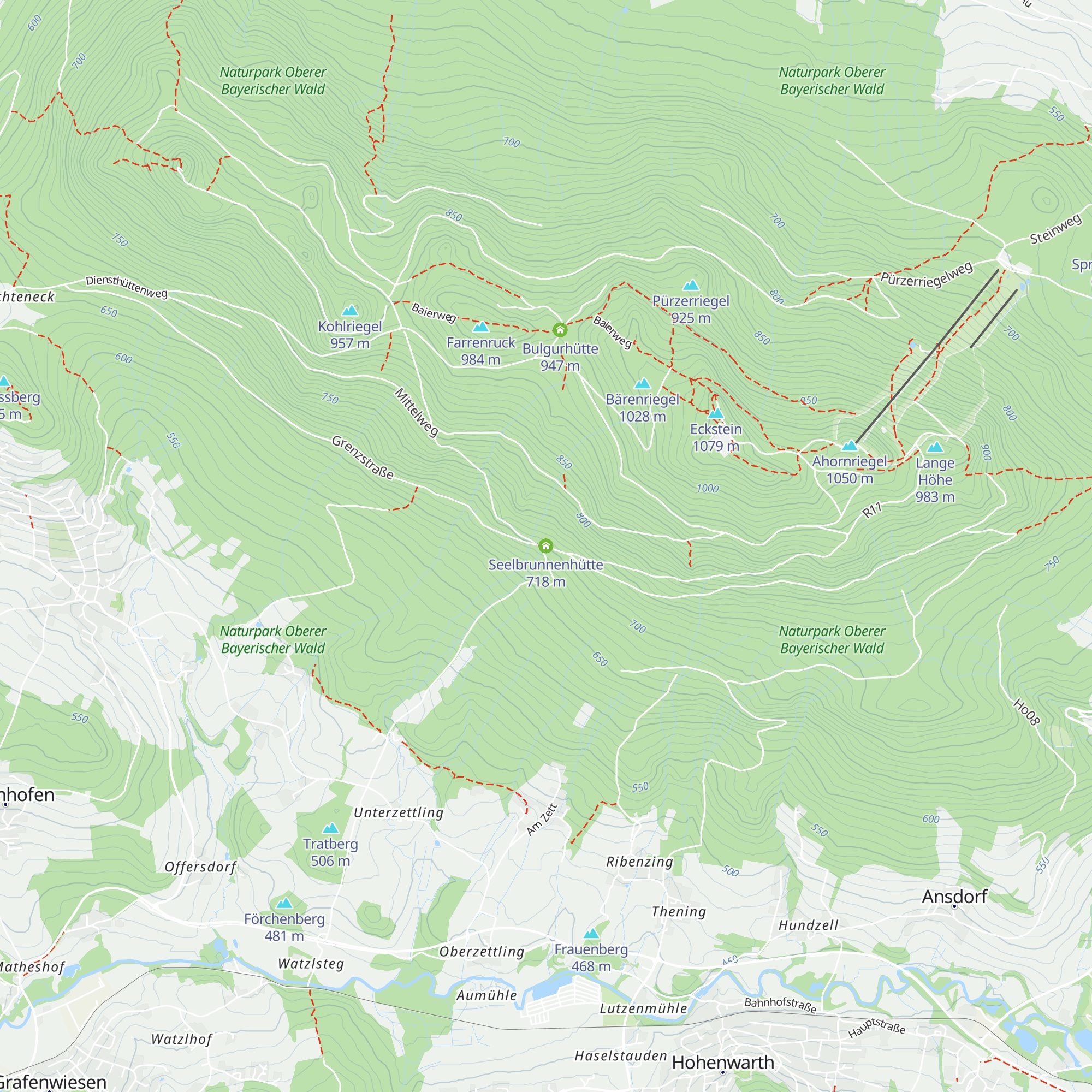 Seelbrunnenhütte map