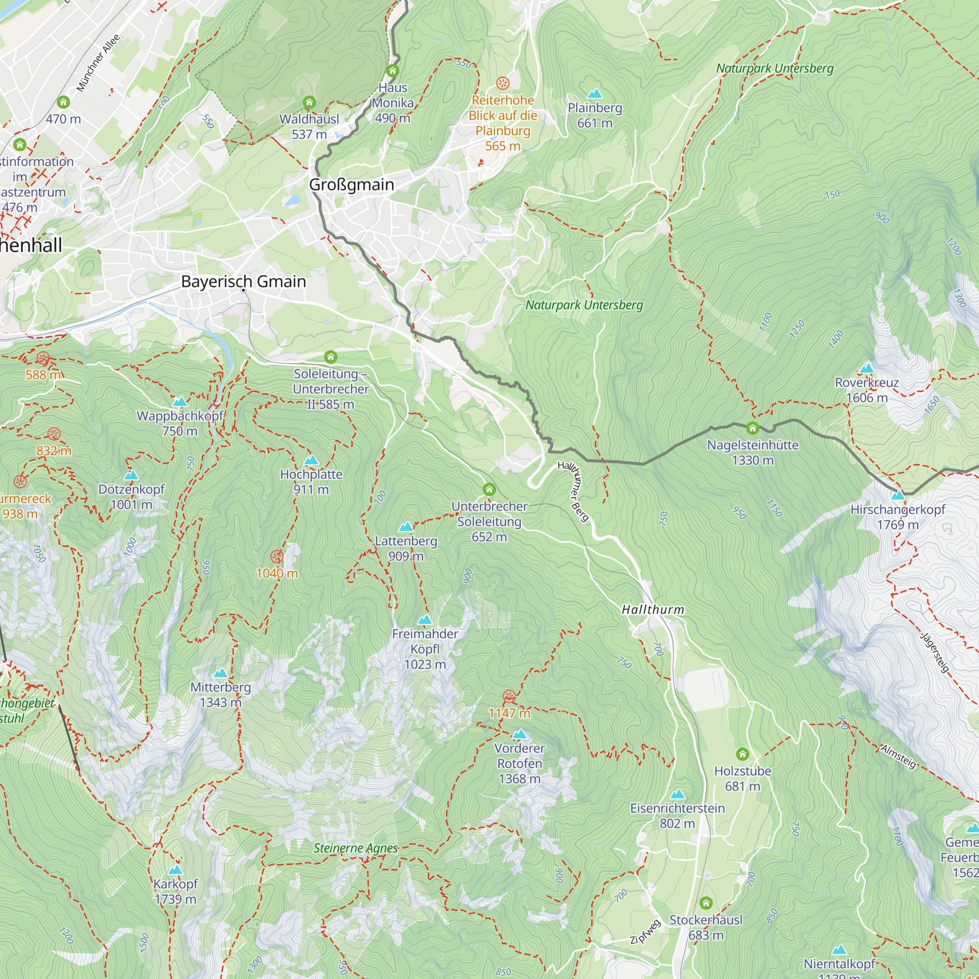 Unterbrecher Soleleitung map