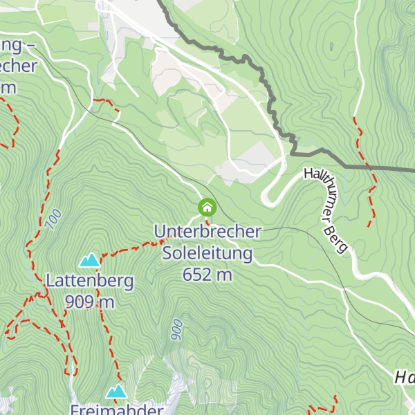 Map of Unterbrecher Soleleitung