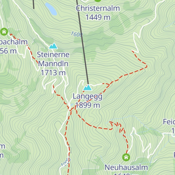 Map of Langegg