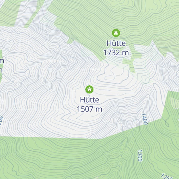 Map of Hütte