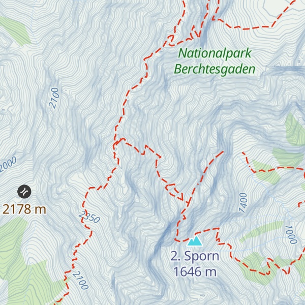 Map of Watzmann-Ostwand-Biwakschachtel